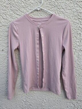 Gap Ribbed Button Up Cardigan